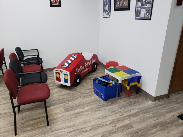 Kid friendly waiting area